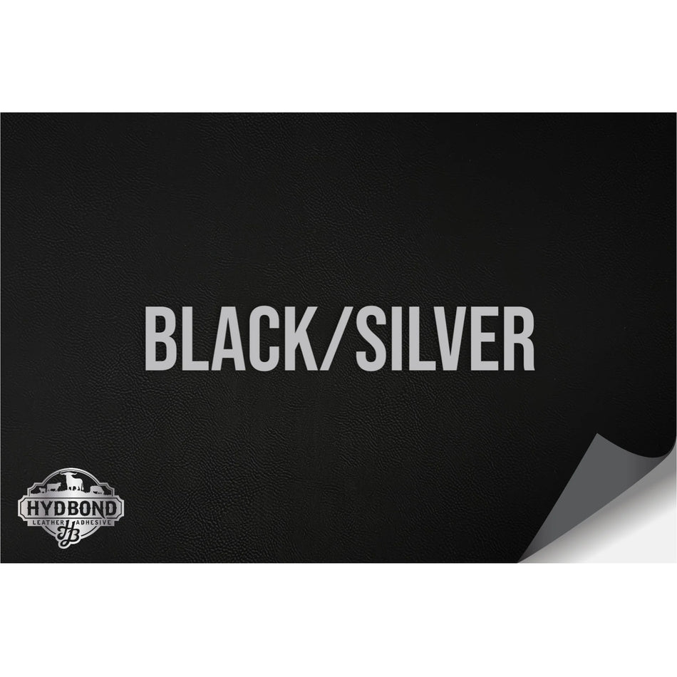 Black / Silver Leatherette