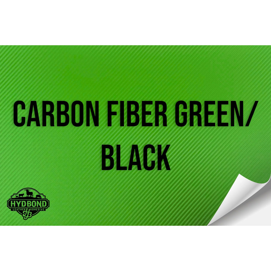Carbon Fiber Green / Black Leatherette