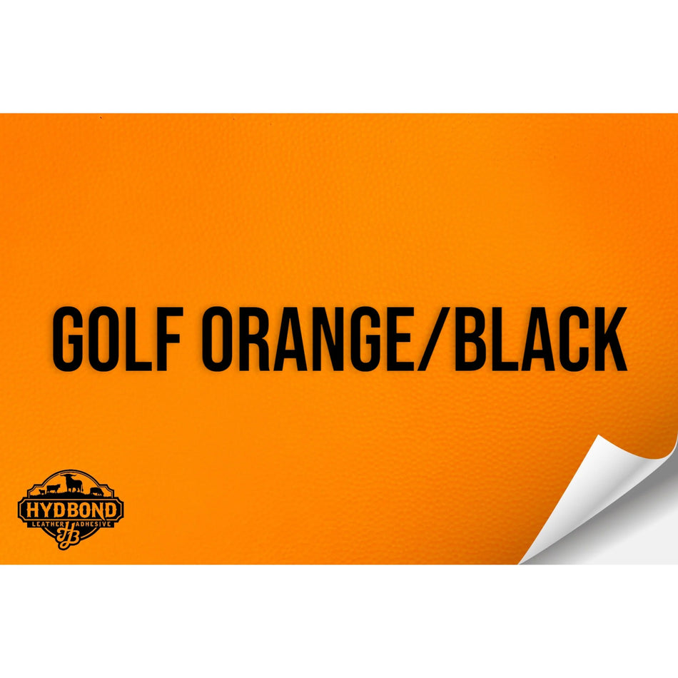 Golf Orange / Black Leatherette