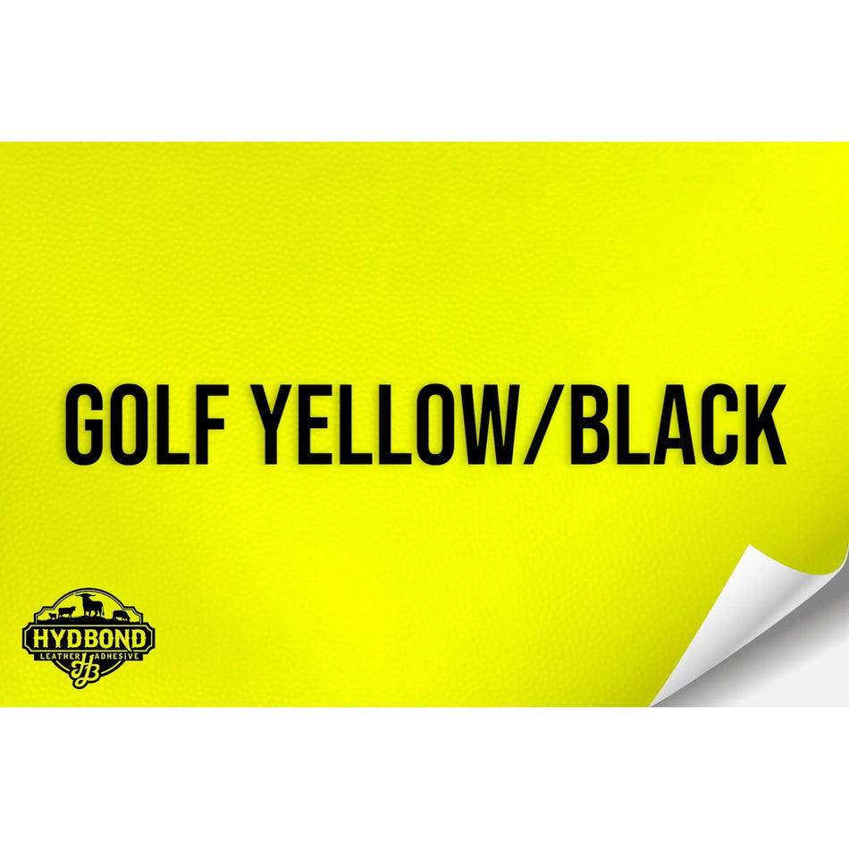 Golf Yellow / Black Leatherette