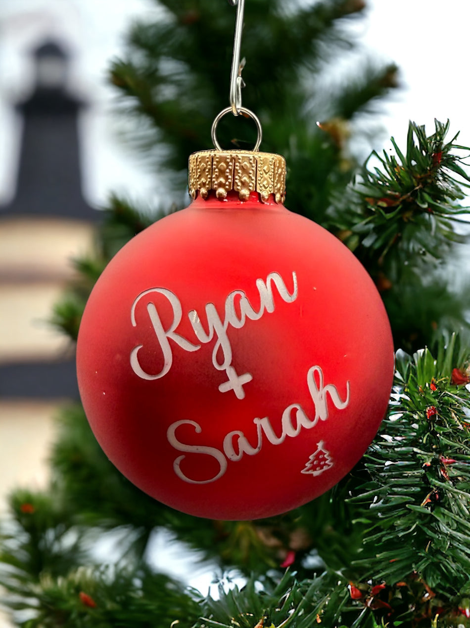 Mr. & Mrs. Celebration Ornament