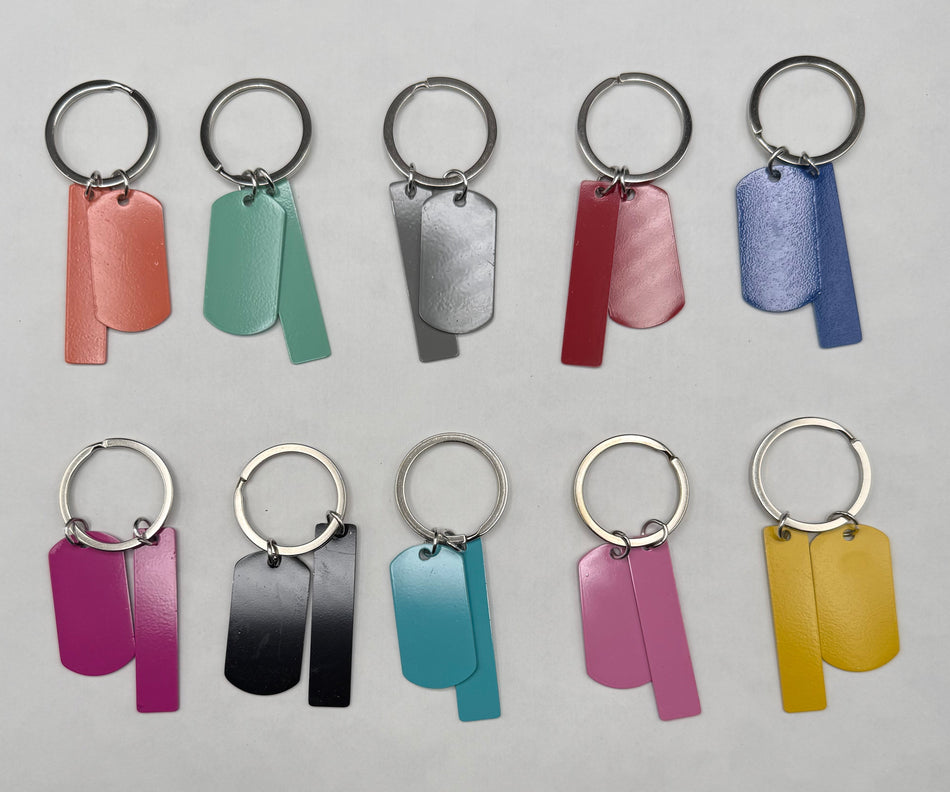 Custom Metal Keychain Tags
