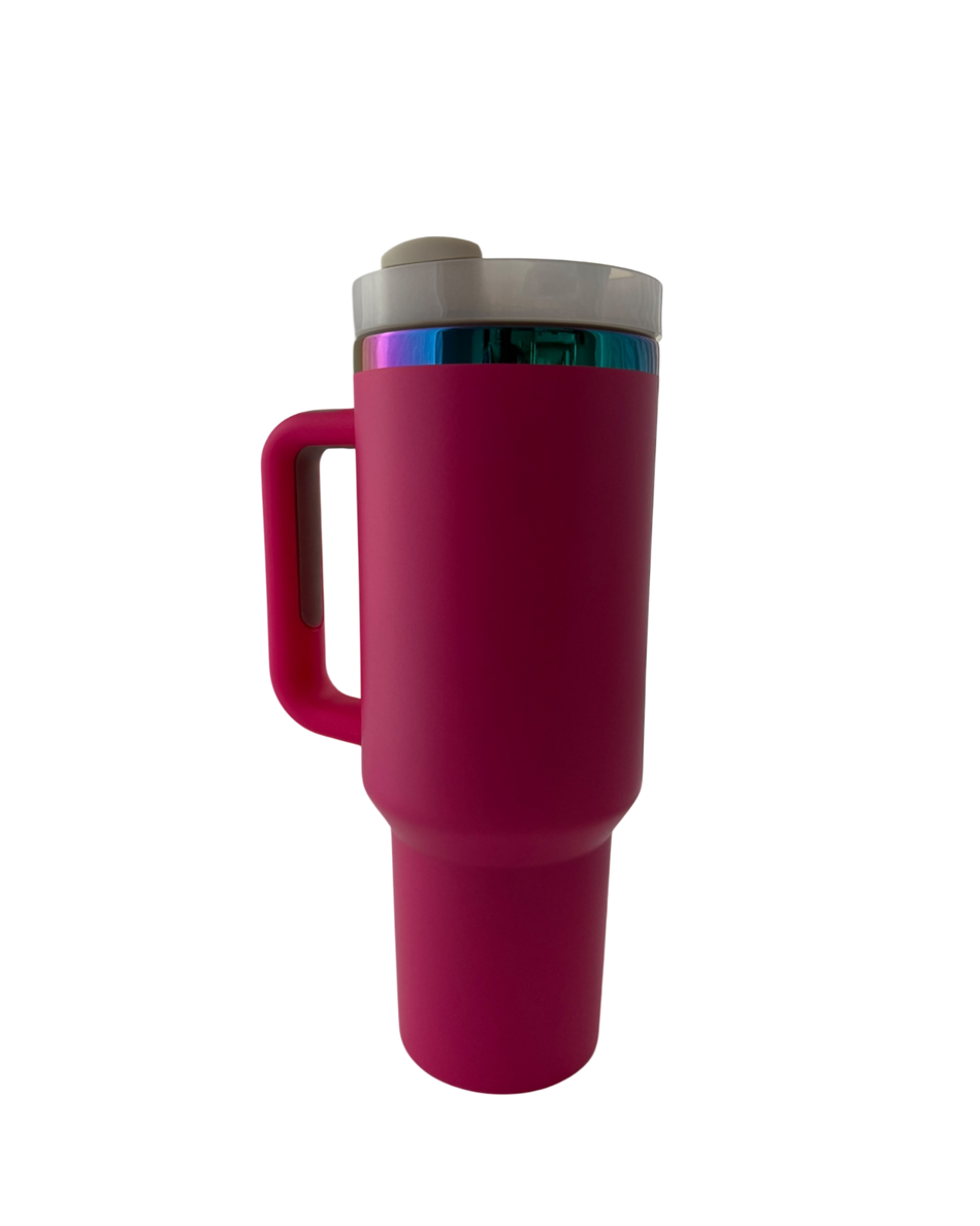 40 oz Mug Mirror Rainbow