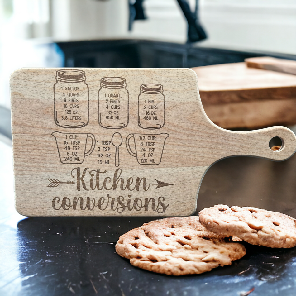 Cutting Board – Custom Laser Engraved