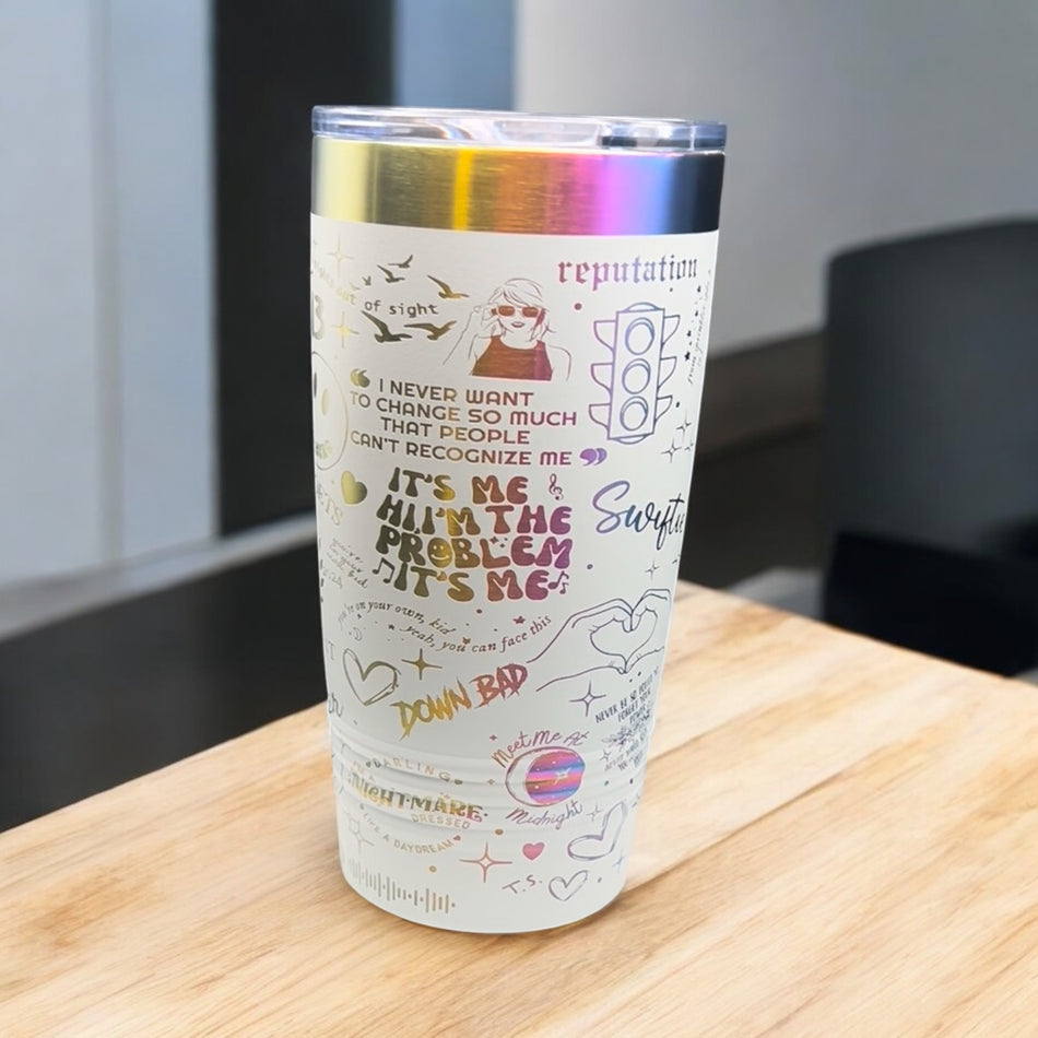 20 oz. Polar Camel Tumbler with Lid – ION Taylor Swift Edition
