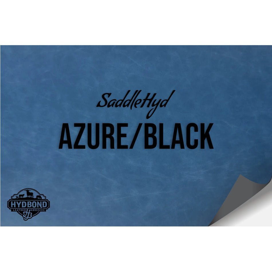 Saddlehyd Azure / Black Leatherette