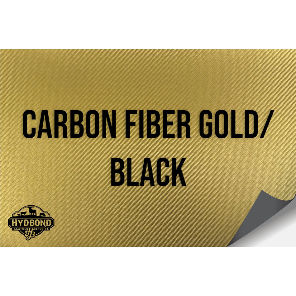 Carbon Fiber Gold / Black Leatherette